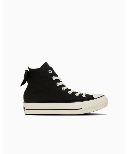 CONVERSE ALL STAR(コンバースオールスター)の「ALL STAR PLTS BACKRIBBON HI / オールスター PLTS バックリボン HI(スニーカー・レディース・ブラック・6/5.5/5/4.5/4/3.5/3)」の3枚目の写真
