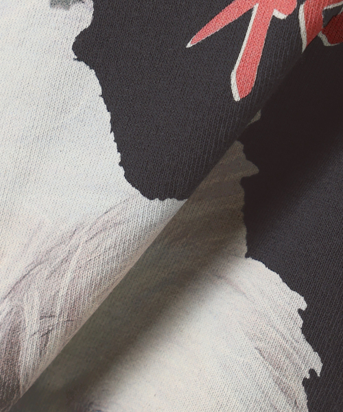 B.C STOCK（ベーセーストック）の「【WEB＋一部店舗限定】モコゾウ カンフーTEE（Tシャツ/カットソー・レディース・ブラック系その他・FREE）」の2枚目の写真