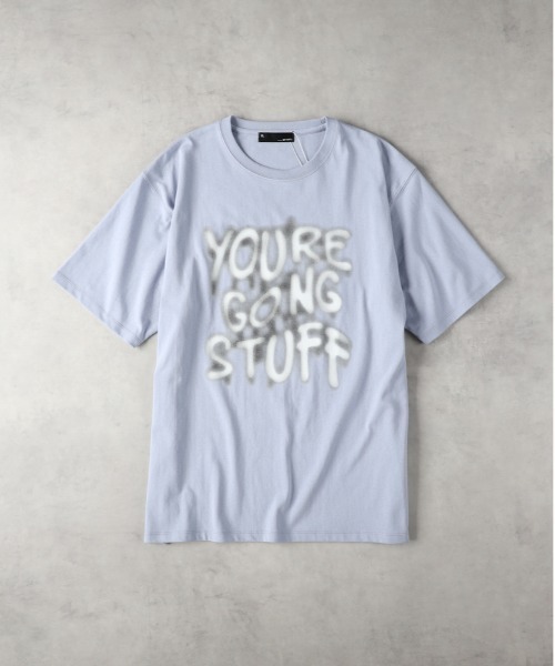 Right-on(ライトオン)の「Other(ソノタ)【メンズ】ぼかしプリントTシャツ(Tシャツ/カットソー・メンズ・ブルー/ブラック/ホワイト・M/L/XL)」の10枚目の写真