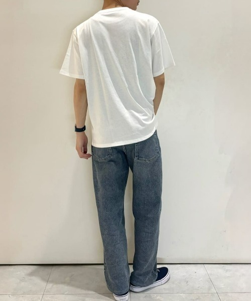 Right-on(ライトオン)の「Other(ソノタ)【メンズ】ぼかしプリントTシャツ(Tシャツ/カットソー・メンズ・ブルー/ブラック/ホワイト・M/L/XL)」の18枚目の写真