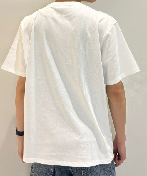 Right-on(ライトオン)の「Other(ソノタ)【メンズ】ぼかしプリントTシャツ(Tシャツ/カットソー・メンズ・ブルー/ブラック/ホワイト・M/L/XL)」の21枚目の写真