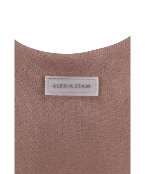 ALEXIA STAM(アリシアスタン)の「Wellness Padded Cropped Tank Top /UVカットパッドinタンク(タンクトップ・レディース・チャコールグレー/ブラウン・S/M/L)」の15枚目の写真