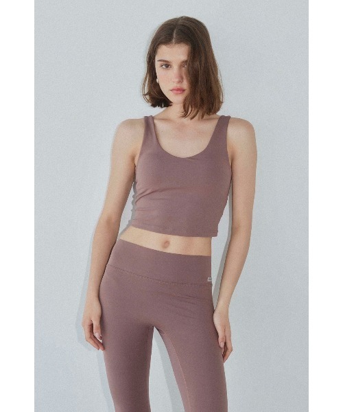 Wellness Padded Cropped Tank Top /UVカットパッドinタンク