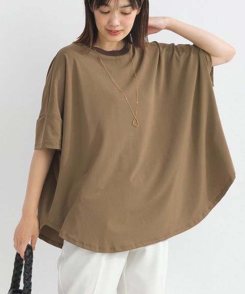 セール】サークルストレッチバックジッププルオーバー（Tシャツ