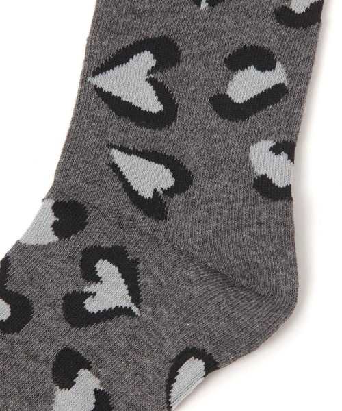 repipi armario(レピピ アルマリオ)の「レオパードソックス(ソックス/靴下・キッズ・ブラック/ブラウン/ピンク・FREE)」の5枚目の写真