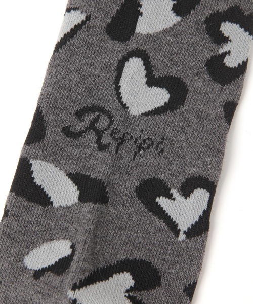 repipi armario(レピピ アルマリオ)の「レオパードソックス(ソックス/靴下・キッズ・ブラック/ブラウン/ピンク・FREE)」の7枚目の写真