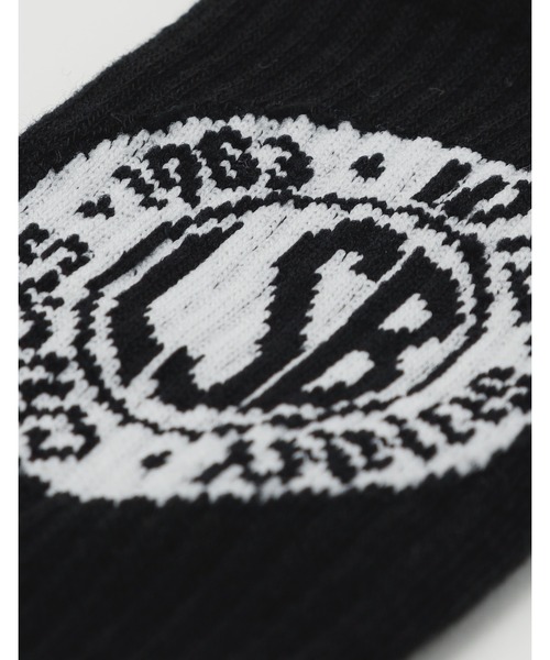 Little sunny bite（リトルサニーバイト）の「『little sunny bite』LSB logo socks（ソックス/靴下・レディース・ホワイト/ブラック/ピンク/ブルー・FREE）」の5枚目の写真