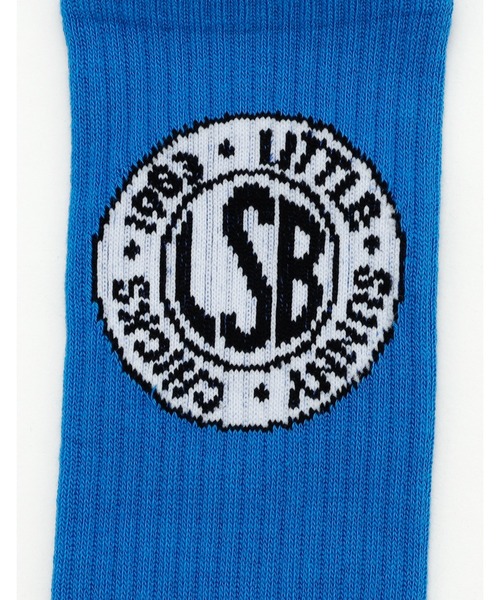 Little sunny bite（リトルサニーバイト）の「『little sunny bite』LSB logo socks（ソックス/靴下・レディース・ホワイト/ブラック/ピンク/ブルー・FREE）」の18枚目の写真