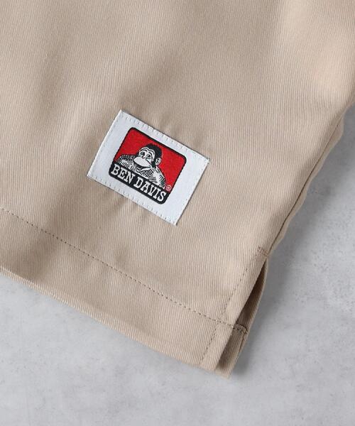 Right-on(ライトオン)の「BEN DAVIS(ベンデイビス)【キッズ】ボーリングシャツ(シャツ/ブラウス・キッズ・ベージュ/ブラック・130/150/160/140)」の4枚目の写真
