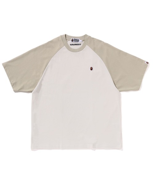 ONE POINT RELAXED FIT RAGLAN TEE（Tシャツ/カットソー）｜A BATHING