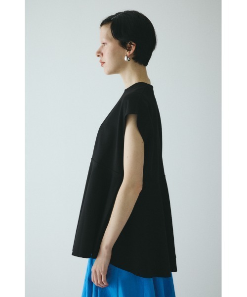 Cropped ponte tops クロップドポンチトップス（Tシャツ