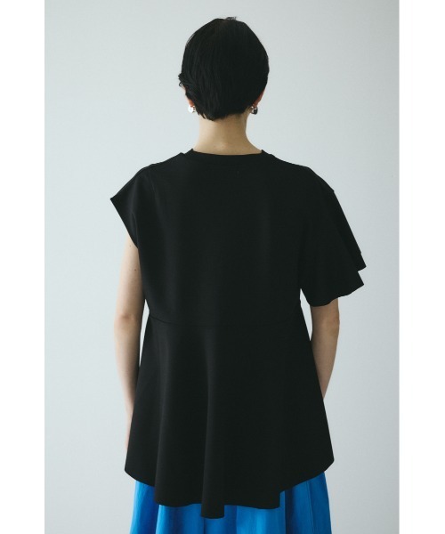 Cropped ponte tops クロップドポンチトップス（Tシャツ