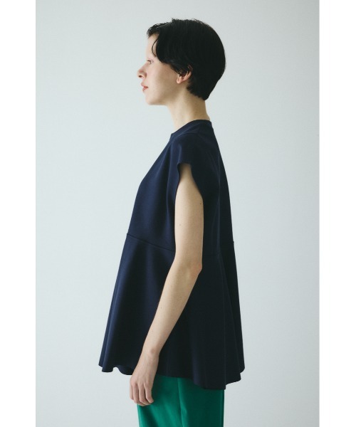 Cropped ponte tops クロップドポンチトップス（Tシャツ