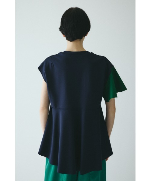 Cropped ponte tops クロップドポンチトップス（Tシャツ