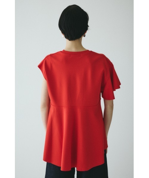 未使用HERIN.CYE Ponte ポンチバルーンスリーブ トップス 黒 セール】Ponte balloon sleeve tops ポンチバルーンスリーブ