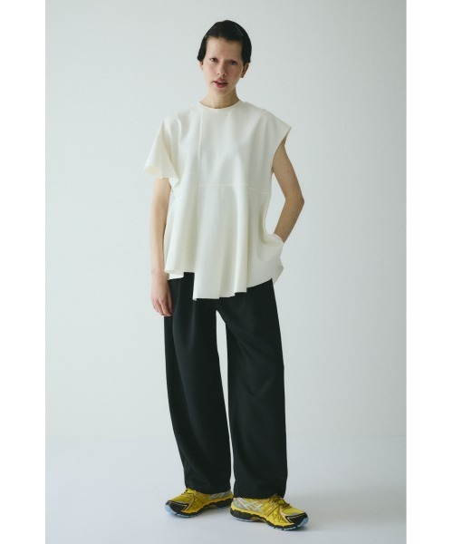 Cropped ponte tops クロップドポンチトップス（Tシャツ