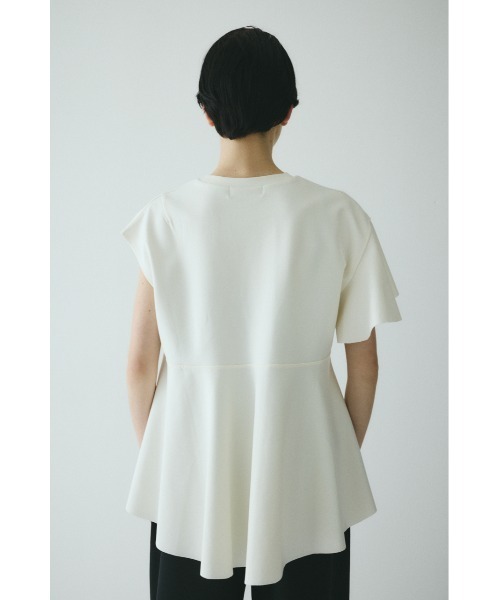 美品　HeRIN.CYE Ponte tops Cropped ponte tops クロップドポンチトップス（Tシャツ