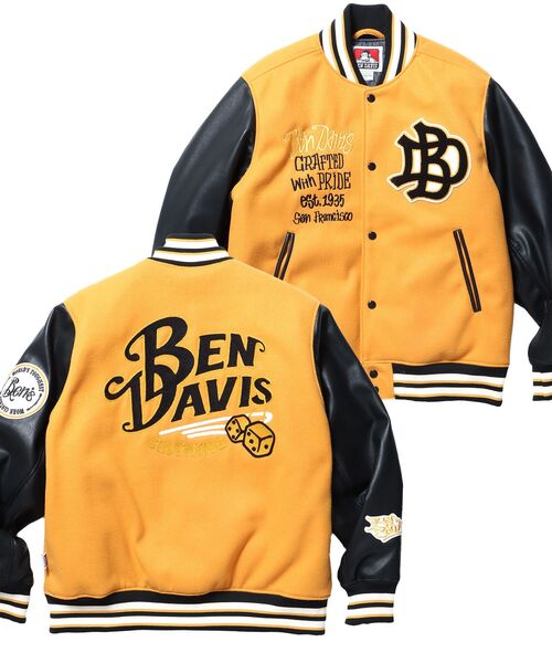 【希少色】BEN DAVIS 23AW スタジャンT-23780014 サイズL 希少色】BEN DAVIS 23AW スタジャンT-23780014 サイズL 楽天市場
