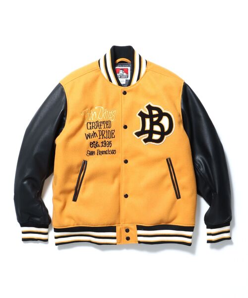 BEN DAVIS（ベンデイビス）】BD STADIUM JACKET / 刺繍 ワッペン