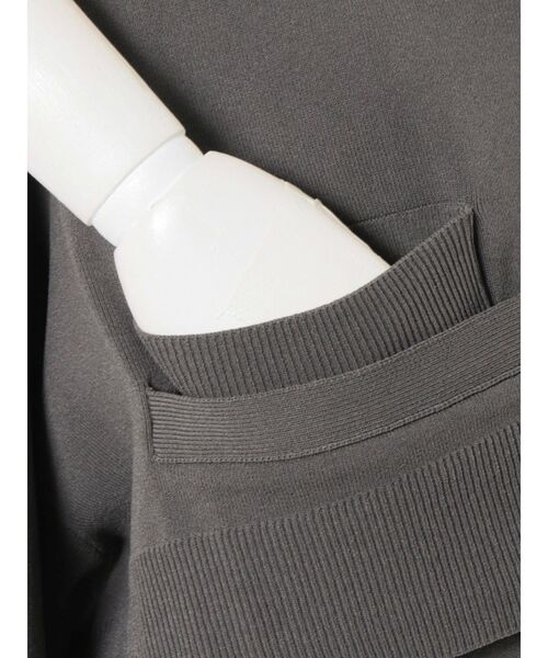 UN3D.（アンスリード）の「SHORT OVER CD / ショートオーバーカーデ（カーディガン/ボレロ・レディース・パープル/キャメル/グレー/ブラック/ブルー・FREE）」の11枚目の写真