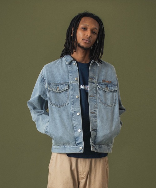 ジャケット・アウター jean Denim Zip Up Jacket | GU US