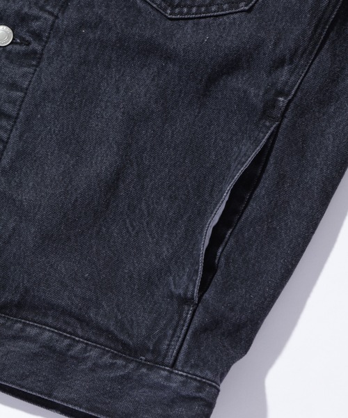 XLARGE（エクストララージ）の「DENIM JACKET（デニムジャケット・メンズ・ライトインディゴブルー/ブラック・S/M/L/XL）」の14枚目の写真