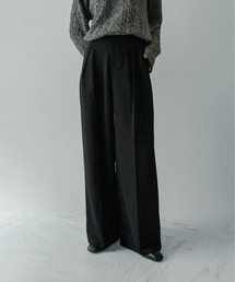 on:nue | 【on:nue】[5色展開/3サイズ展開] ダブルタックワイドカラースラックス /2025 AW COLLECTION(スラックス)