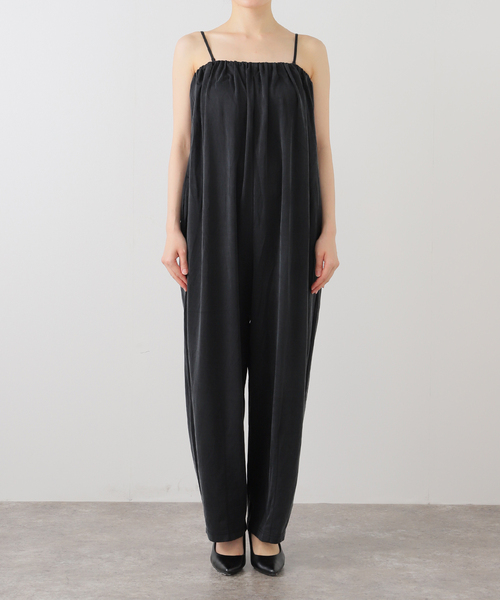 IENA LA BOUCLE（イエナラブークル）の「IENA LA BOUCLE キュプラベアオールインワン（つなぎ/オールインワン・レディース・ブラック・36/38）」の20枚目の写真