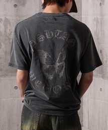 #MEMORY（メモリー）の「【MEMORY】蝶 ピグメント S/S Tシャツ / Butterfly Pigment Short Sleeve T-Shirt（Tシャツ/カットソー）」