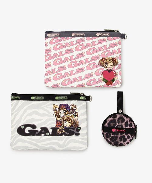 LeSportsac（レスポートサック）の「【GALS!】WRISTLET POUCH W/CHARM
