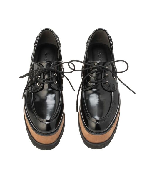 dazzlin(ダズリン)の「レースアップローファー(ローファー・レディース・アイボリー/ブラウン/その他1・MEDIUM/LARGE)」の8枚目の写真