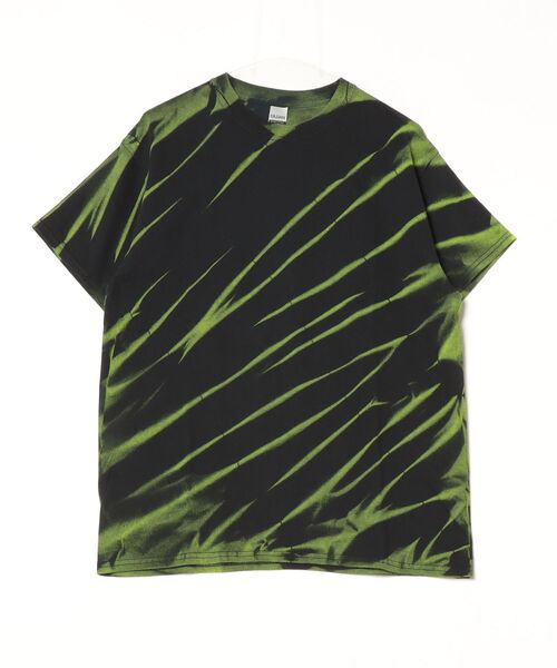 SAWINTO（ソイント）の「TIE DYE - S/S TIE DYE TEE（Tシャツ/カットソー・メンズ・ネイビー/ブラック/ブラック×グリーン/ブラック×ピンク・LARGE/X-LARGE）」の2枚目の写真