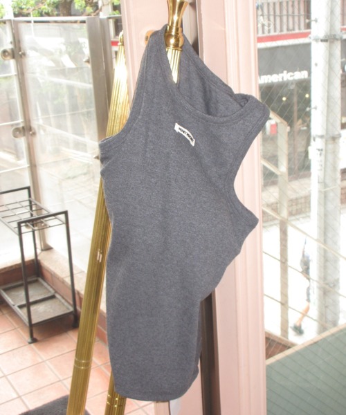 HONEY MI HONEY（ハニーミーハニー）の「logo name in cup tank top（タンクトップ・レディース・ブラック/ホワイト・FREE）」の6枚目の写真