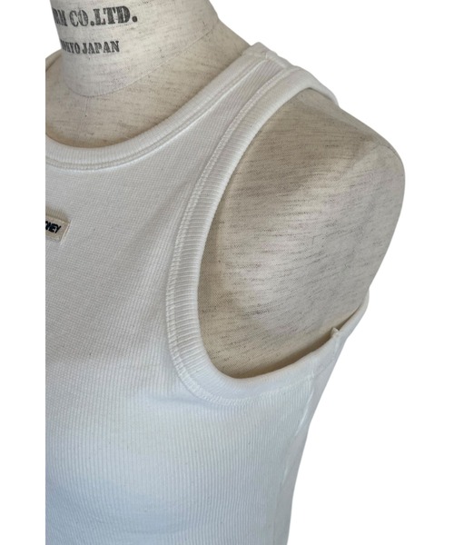 HONEY MI HONEY（ハニーミーハニー）の「logo name in cup tank top（タンクトップ・レディース・ブラック/ホワイト・FREE）」の14枚目の写真