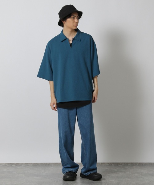 LAKOLE(ラコレ)の「天竺ラウンドタンク / 580735(タンクトップ・メンズ・ホワイト/ブラック・MEDIUM/LARGE)」の6枚目の写真