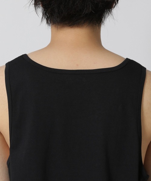 LAKOLE(ラコレ)の「天竺ラウンドタンク / 580735(タンクトップ・メンズ・ホワイト/ブラック・MEDIUM/LARGE)」の15枚目の写真