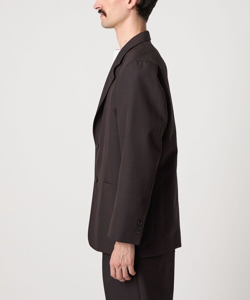 steven alan ブラック ダブルブレストジャケット STEVEN ALAN ジャケット テーラードジャケット 「Steven Alan