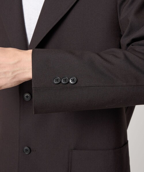 Steven Alan(スティーブンアラン)の「<Steven Alan> ウール オックスフォード シングルブレステッド 2B ジャケット(テーラードジャケット・メンズ・ダークブラウン・S/M/L/XL)」の9枚目の写真