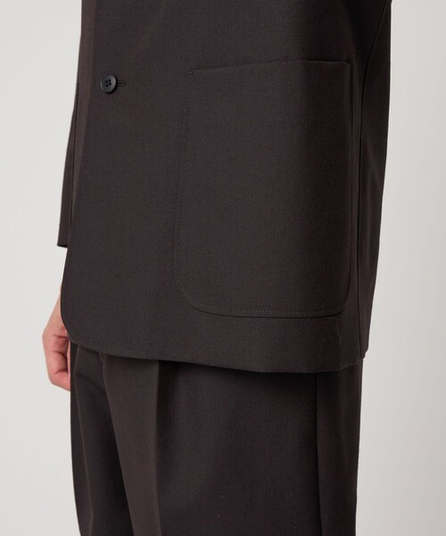 Steven Alan(スティーブンアラン)の「<Steven Alan> ウール オックスフォード シングルブレステッド 2B ジャケット(テーラードジャケット・メンズ・ダークブラウン・S/M/L/XL)」の10枚目の写真