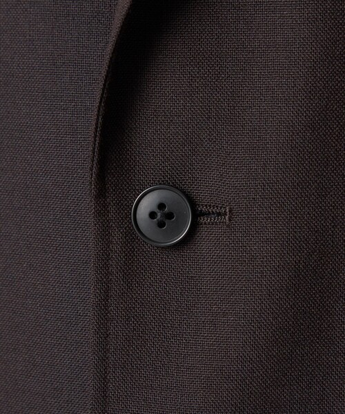 Steven Alan(スティーブンアラン)の「<Steven Alan> ウール オックスフォード シングルブレステッド 2B ジャケット(テーラードジャケット・メンズ・ダークブラウン・S/M/L/XL)」の15枚目の写真