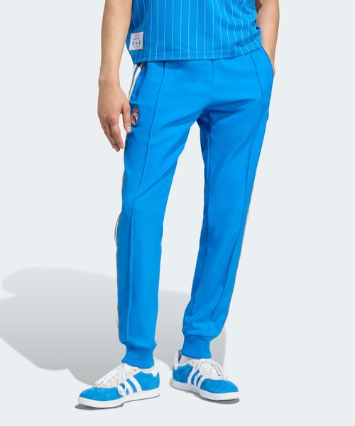 Adidas レアル・マドリード トラックパンツ Lサイズ アディダス レアル・マドリード 99/00 トラックパンツ - ブルー
