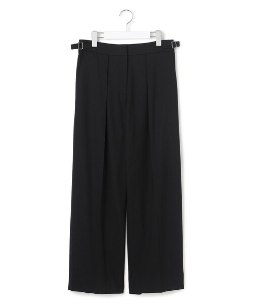 ICB(アイシービー)の「ウール2WAYストレッチ ワイドパンツ(その他パンツ・レディース・ブラック系9/スモーキーグリーン系/ライトイエロー系/ブラック系・2/0/00/6/4)」の17枚目の写真