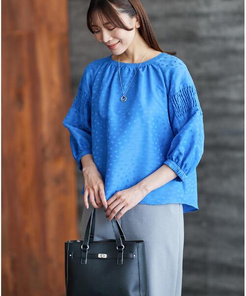 Reflect(リフレクト)の「【たっぷり収納!/通勤におすすめ】’25秋冬毎日ミディアムバッグ(ハンドバッグ・レディース・ブラック/ブラウン系/ダークグレー/ベージュ・00)」の9枚目の写真