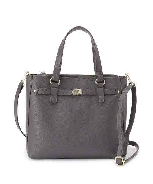 Reflect(リフレクト)の「【たっぷり収納!/通勤におすすめ】’25秋冬毎日ミディアムバッグ(ハンドバッグ・レディース・ブラック/ブラウン系/ダークグレー/ベージュ・00)」の14枚目の写真