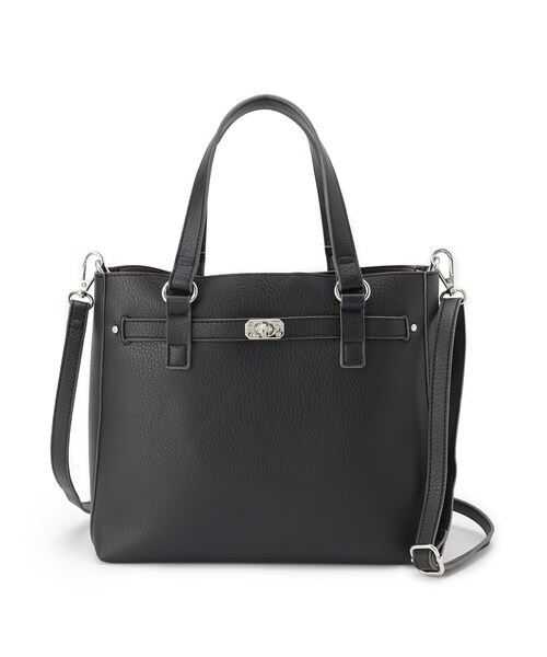 Reflect(リフレクト)の「【たっぷり収納!/通勤におすすめ】’25秋冬毎日ミディアムバッグ(ハンドバッグ・レディース・ブラック/ブラウン系/ダークグレー/ベージュ・00)」の18枚目の写真