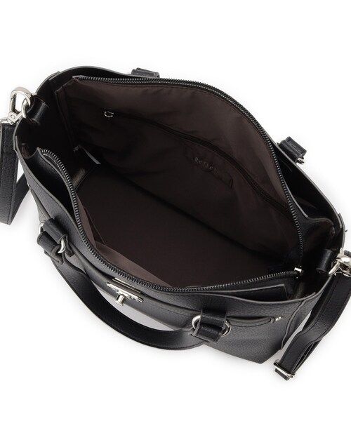 Reflect(リフレクト)の「【たっぷり収納!/通勤におすすめ】’25秋冬毎日ミディアムバッグ(ハンドバッグ・レディース・ブラック/ブラウン系/ダークグレー/ベージュ・00)」の19枚目の写真