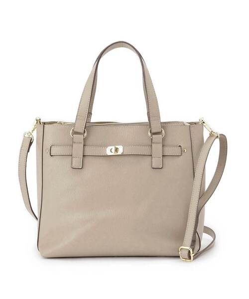 Reflect(リフレクト)の「【たっぷり収納!/通勤におすすめ】’25秋冬毎日ミディアムバッグ(ハンドバッグ・レディース・ブラック/ブラウン系/ダークグレー/ベージュ・00)」の22枚目の写真