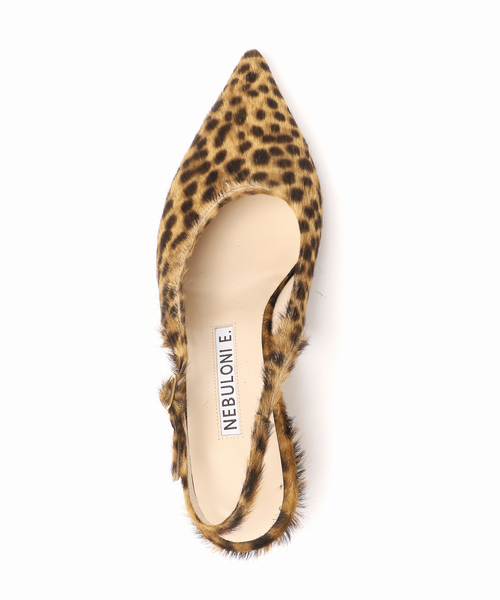 NEBULONI E. /ネブローニ 別注ROCK レオパードパンプス（パンプス