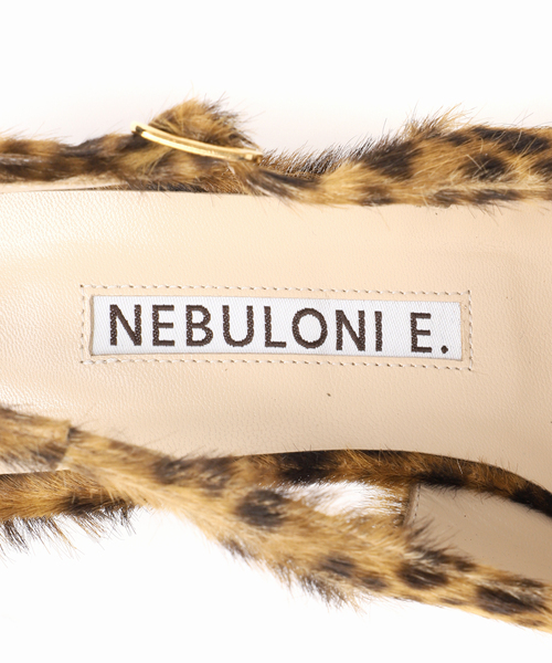 NEBULONI E. /ネブローニ 別注ROCK レオパードパンプス（パンプス