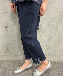 INGEBORG（インゲボルグ）の「カメリアドットpt.使いカットソーパンツ（その他パンツ・レディース）」